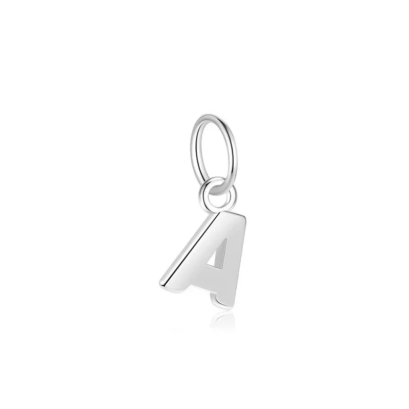 26 Letters Charm Pendant DIY Fit Necklace Fine Jewelry Accessories DH0020