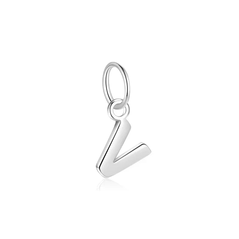 26 Letters Charm Pendant DIY Fit Necklace Fine Jewelry Accessories DH0020