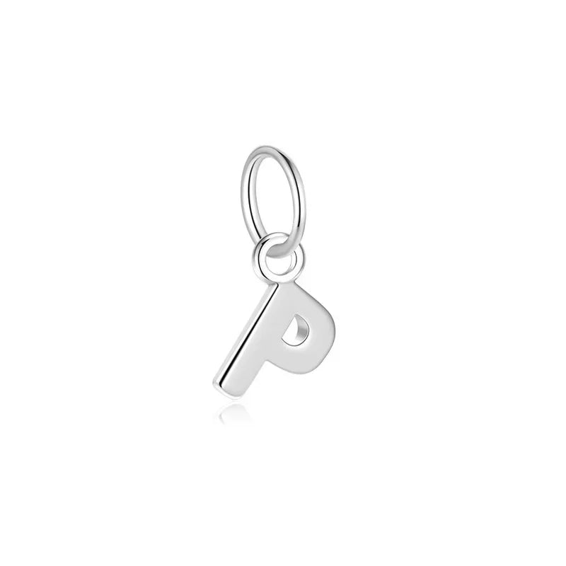 26 Letters Charm Pendant DIY Fit Necklace Fine Jewelry Accessories DH0020