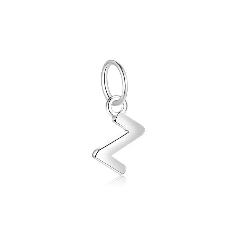 26 Letters Charm Pendant DIY Fit Necklace Fine Jewelry Accessories DH0020