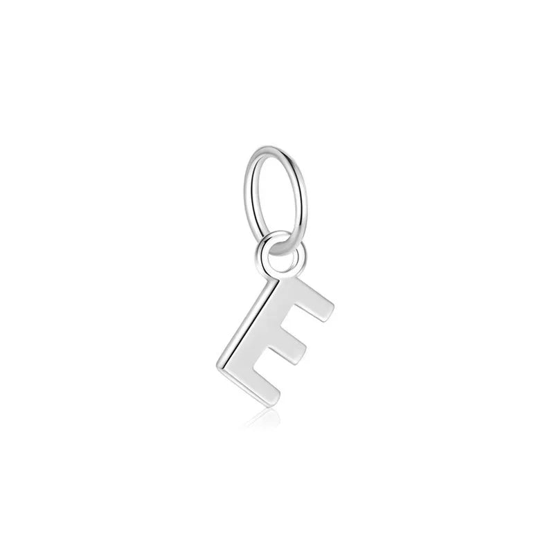 26 Letters Charm Pendant DIY Fit Necklace Fine Jewelry Accessories DH0020