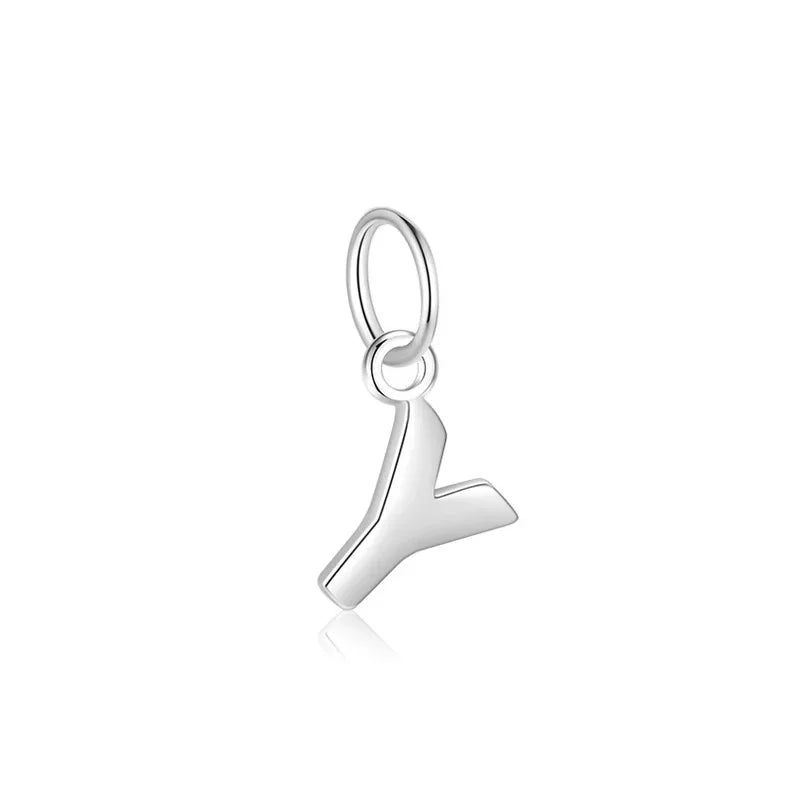 26 Letters Charm Pendant DIY Fit Necklace Fine Jewelry Accessories DH0020