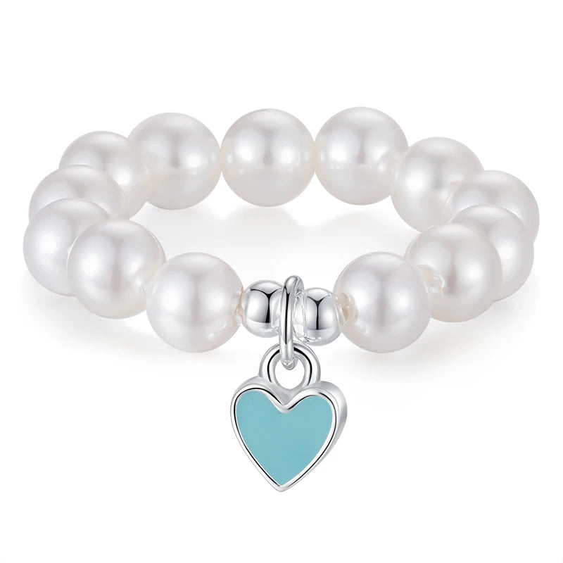 Heart Synthesis Pearl Opening Rings DS3570
