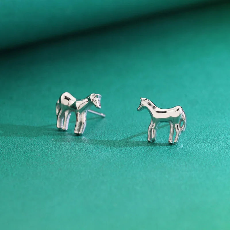 Sweet Animal Horse Stud Earring DS091