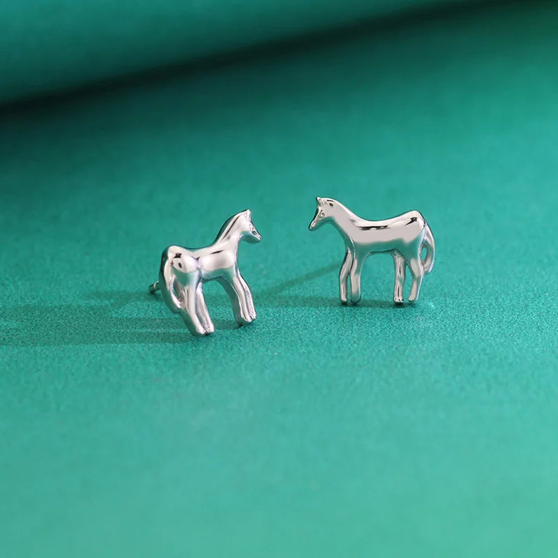 Sweet Animal Horse Stud Earring DS091