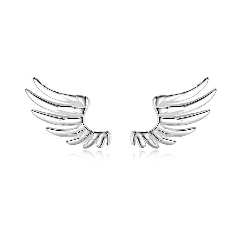Angel Wings Stud Earrings DS1519