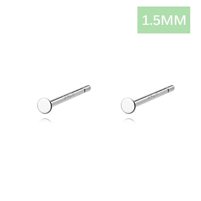 Lovely Mini Round Stud Earrings DA890