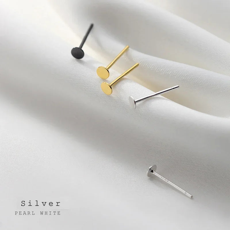 Lovely Mini Round Stud Earrings DA890