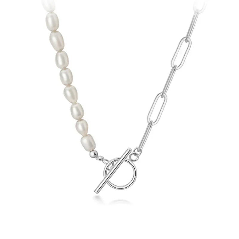 Freshwater Pearl Chian Clavicle Necklace DA2321
