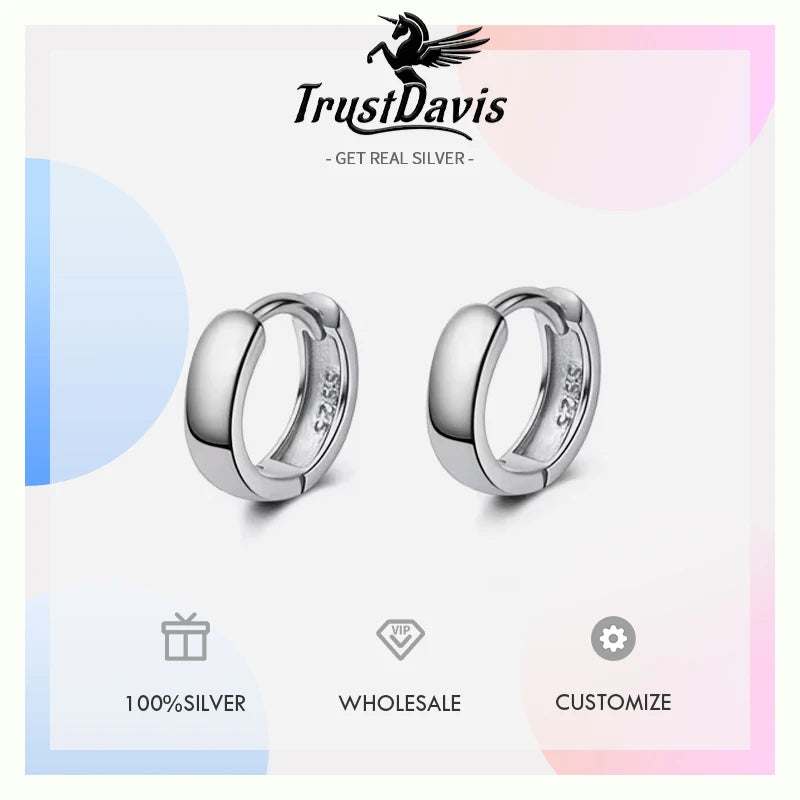 Cute Neat Hoop Earrings DA1417