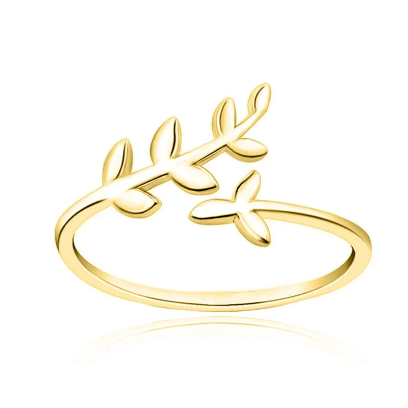Fashion Women Cute Branch Rings Size 5 6 7 DS555