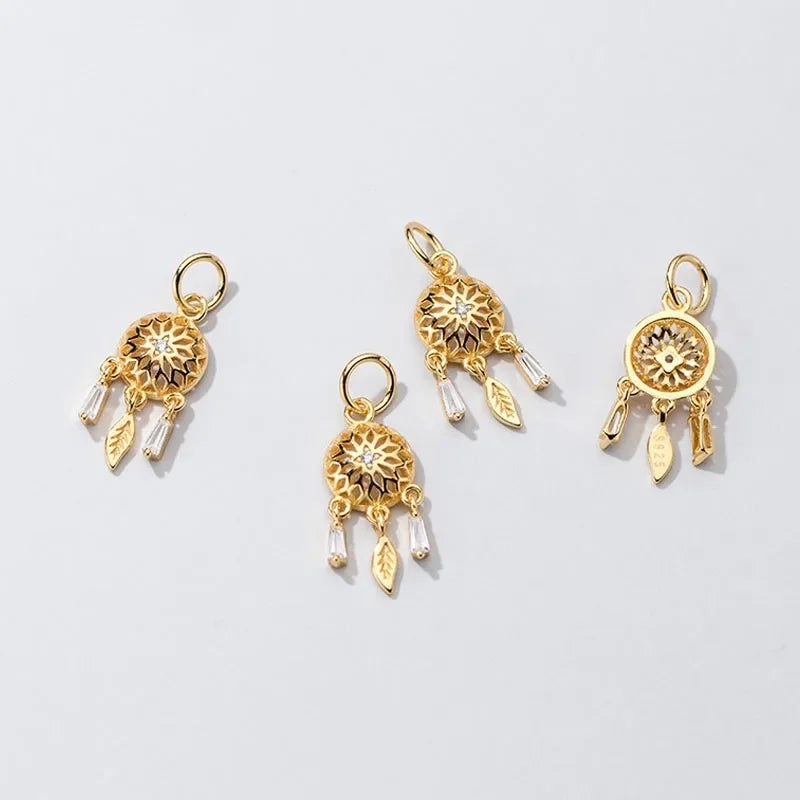 Dreamcatcher Charm Pendant Handmade DIY Accessories DZ54