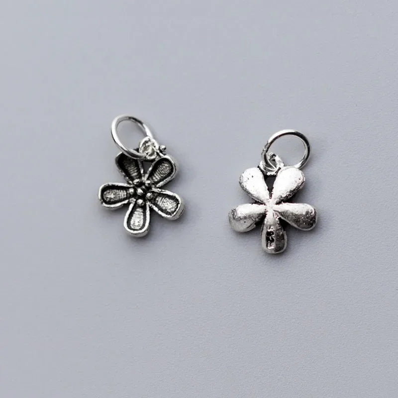 Flower Charm Pendant Handmade DIY Accessories DZ140