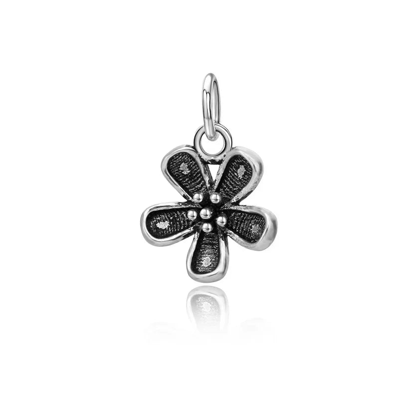 Flower Charm Pendant Handmade DIY Accessories DZ140