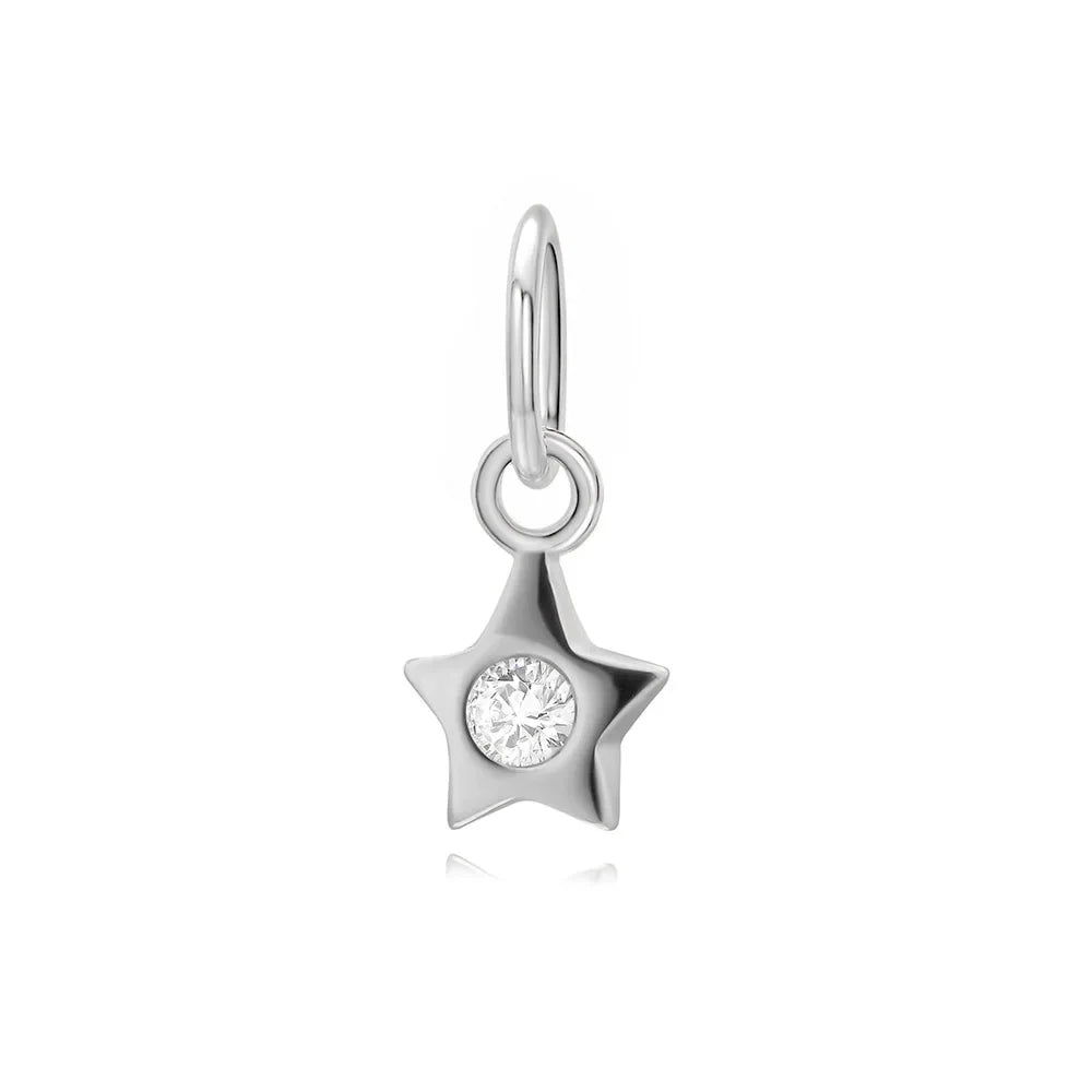 Star Shiny Charm Pendant DIY Accessories DZ58
