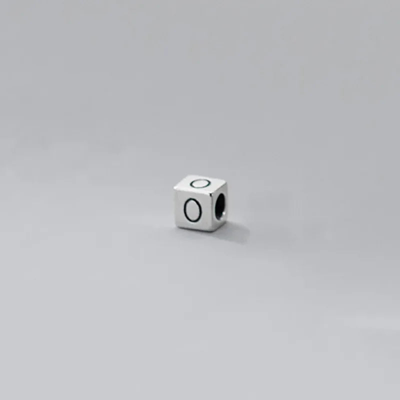 26 English Letter Charm Beads Fit Necklace Bracelet HY775