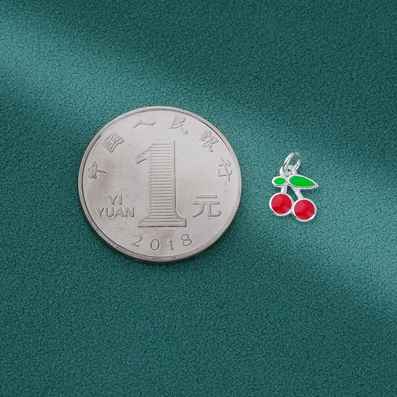 Fruits Cherry Pendant Handmade Accessories DZ1645