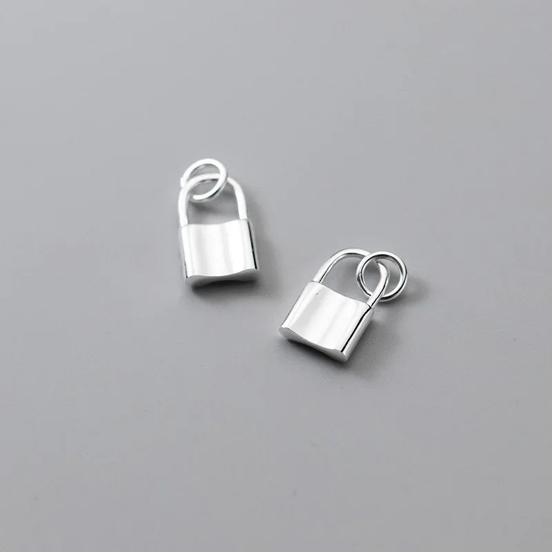 Lock Charm Pendant Handmade DIY Accessories HY900