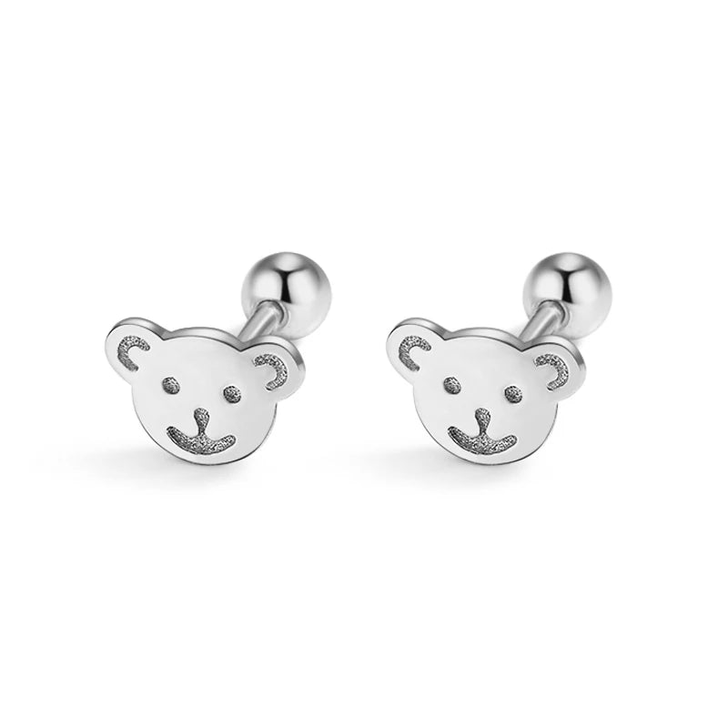 Fashion Sweet Animal Screw Stud Earrings DA2517