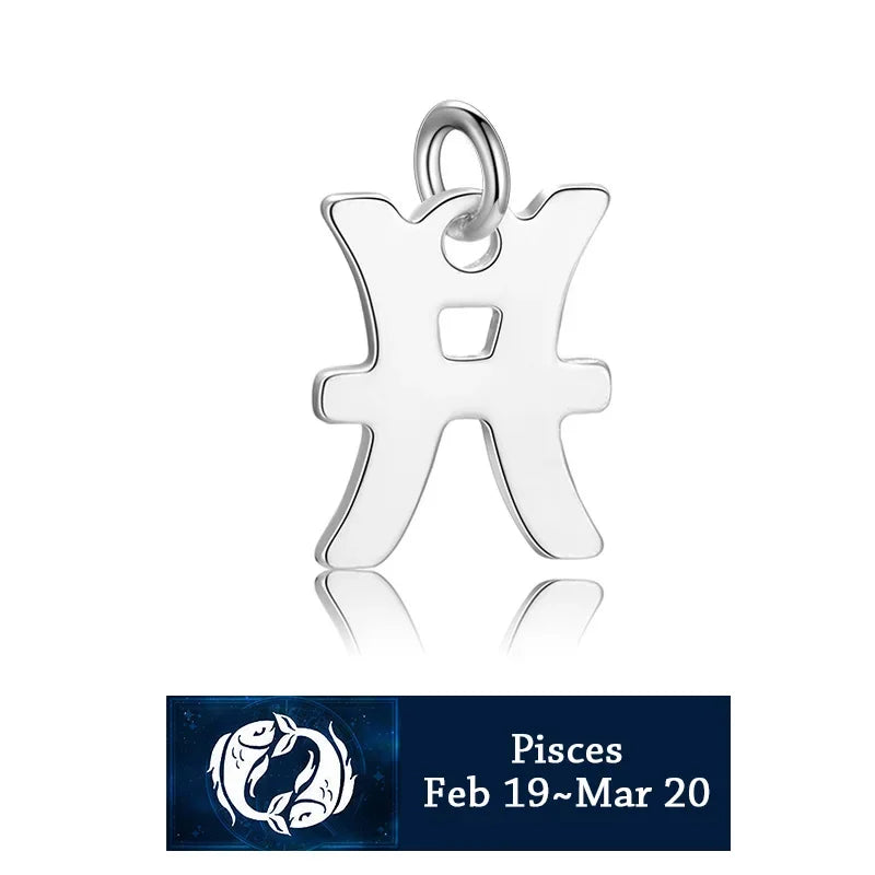 12 Constellation Charm Pendant Accessories DH0052