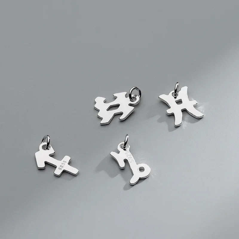 12 Constellation Charm Pendant Accessories DH0052