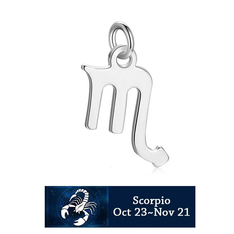 12 Constellation Charm Pendant Accessories DH0052