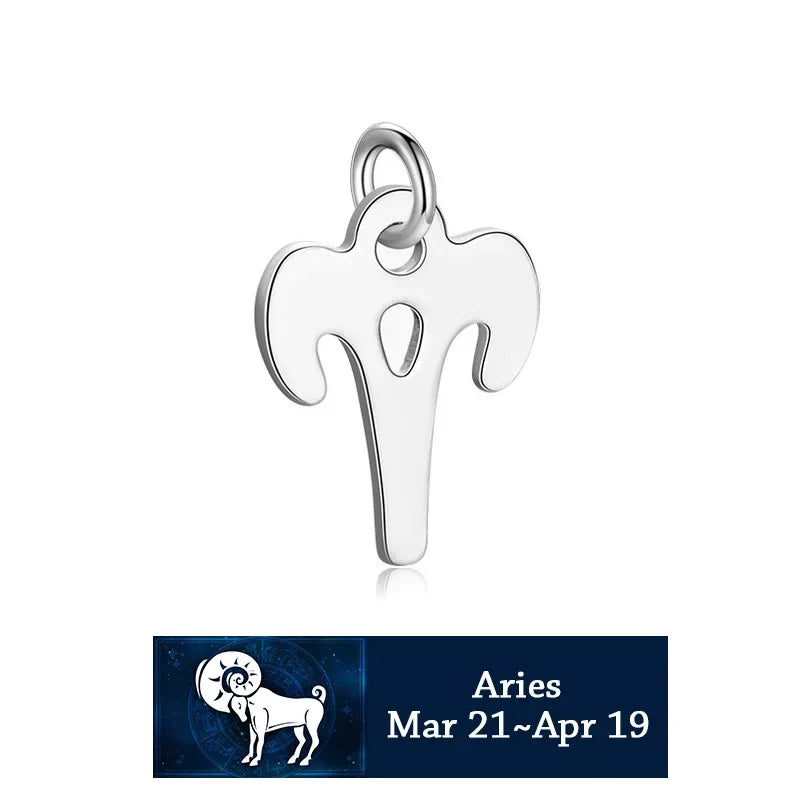 12 Constellation Charm Pendant Accessories DH0052
