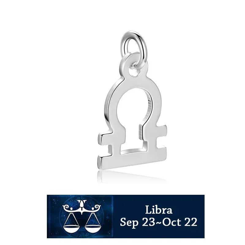 12 Constellation Charm Pendant Accessories DH0052