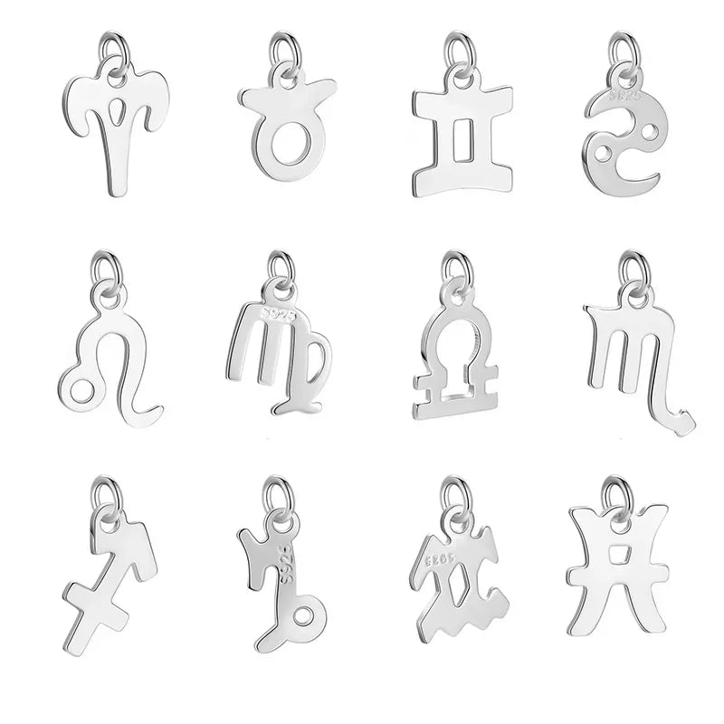 12 Constellation Charm Pendant Accessories DH0052