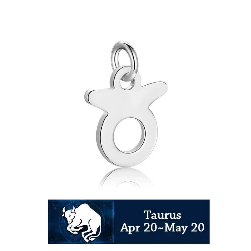 12 Constellation Charm Pendant Accessories DH0052