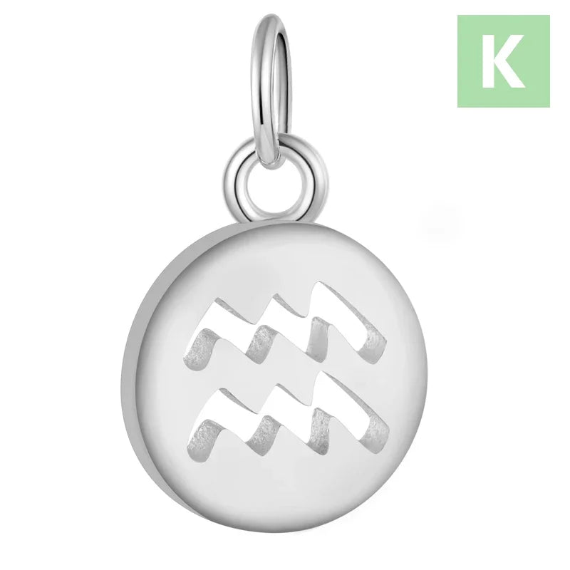 12 constellations Charm Pendant DIY Accessories DZ156
