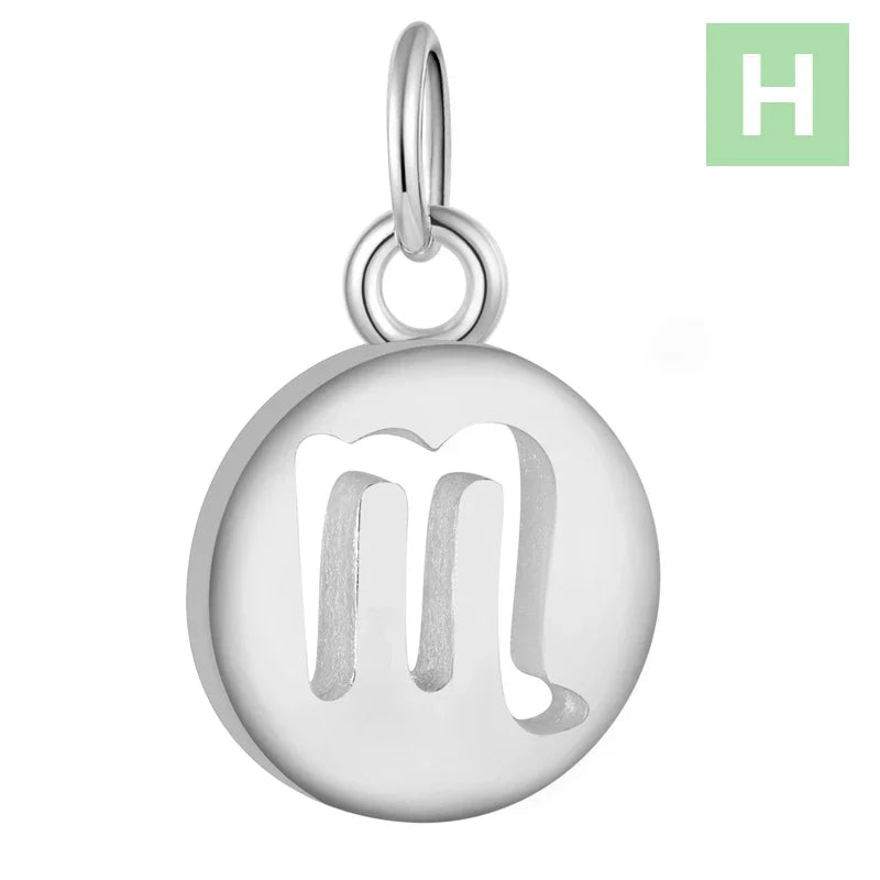 12 constellations Charm Pendant DIY Accessories DZ156