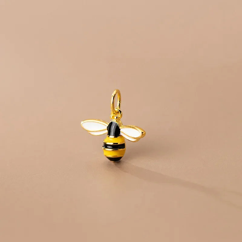 Insects Bees Charm Pendant Handmade DIY Accessories HY302