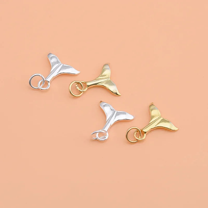 Mermaid Tail Charm Pendant DIY Accessories HY040