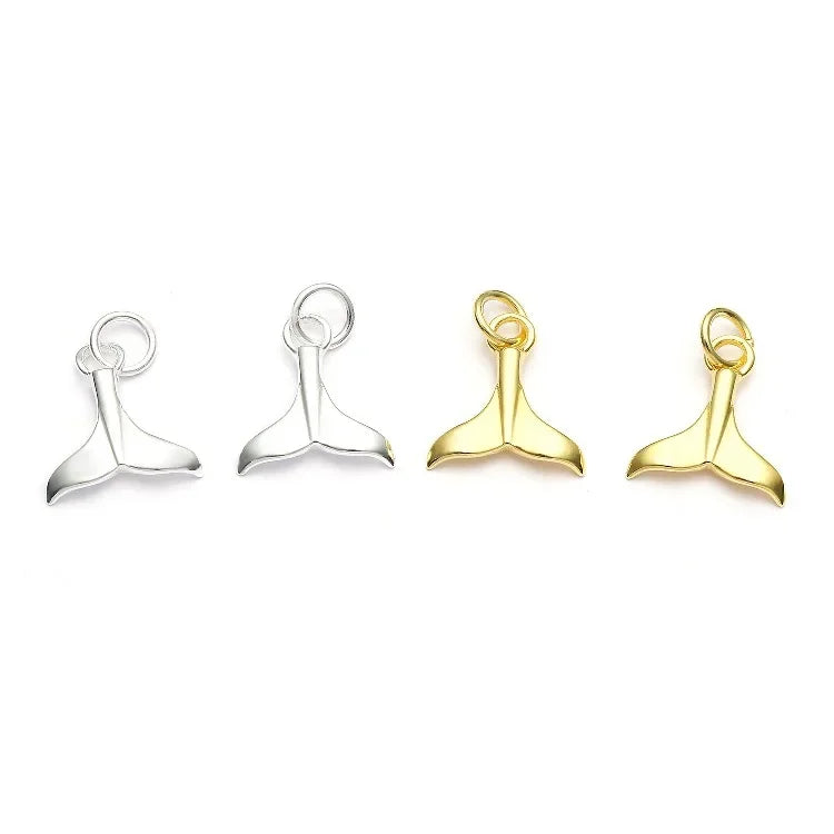 Mermaid Tail Charm Pendant DIY Accessories HY040