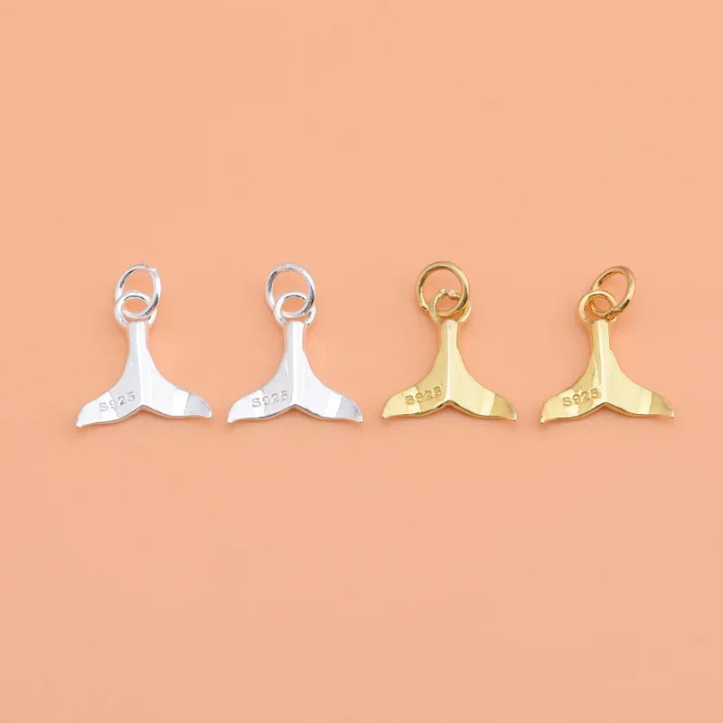 Mermaid Tail Charm Pendant DIY Accessories HY040