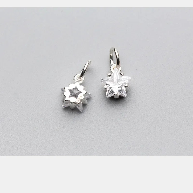 Star Shiny Charm Pendant DIY Accessories HY248