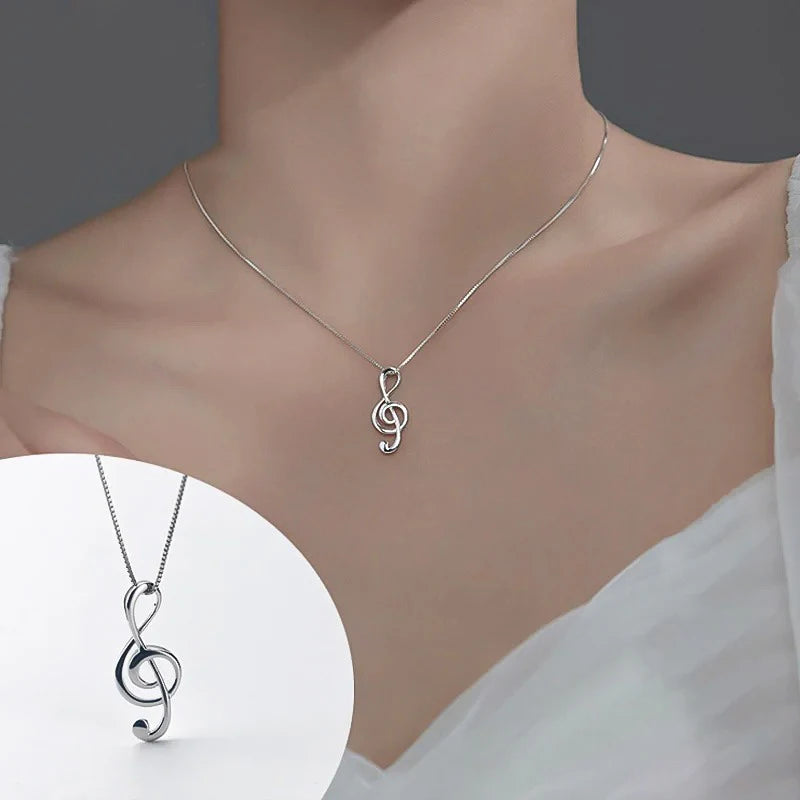 Fashion Music Notes Pendant HY734