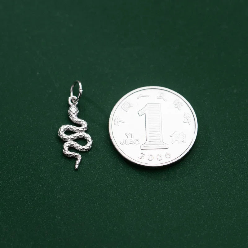Animal Snake Charm Pendant DIY Accessories Fine Jewelry HY304
