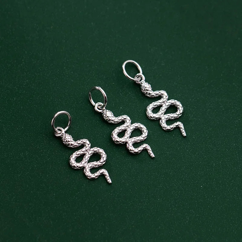 Animal Snake Charm Pendant DIY Accessories Fine Jewelry HY304
