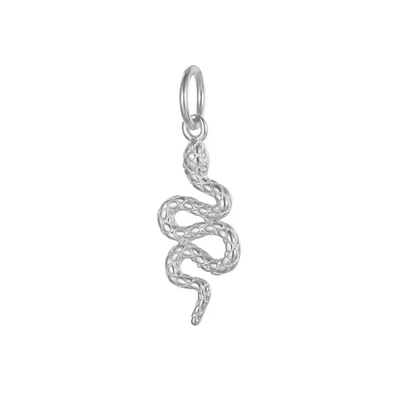 Animal Snake Charm Pendant DIY Accessories Fine Jewelry HY304