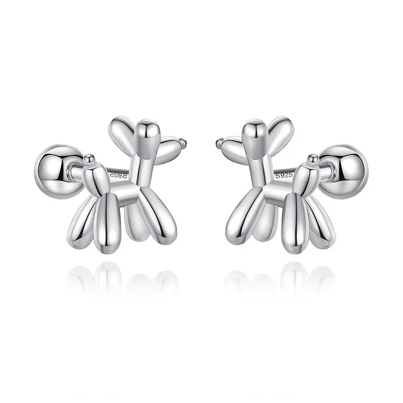 Sweet Animal Dog Screw Stud Earrings DA2726