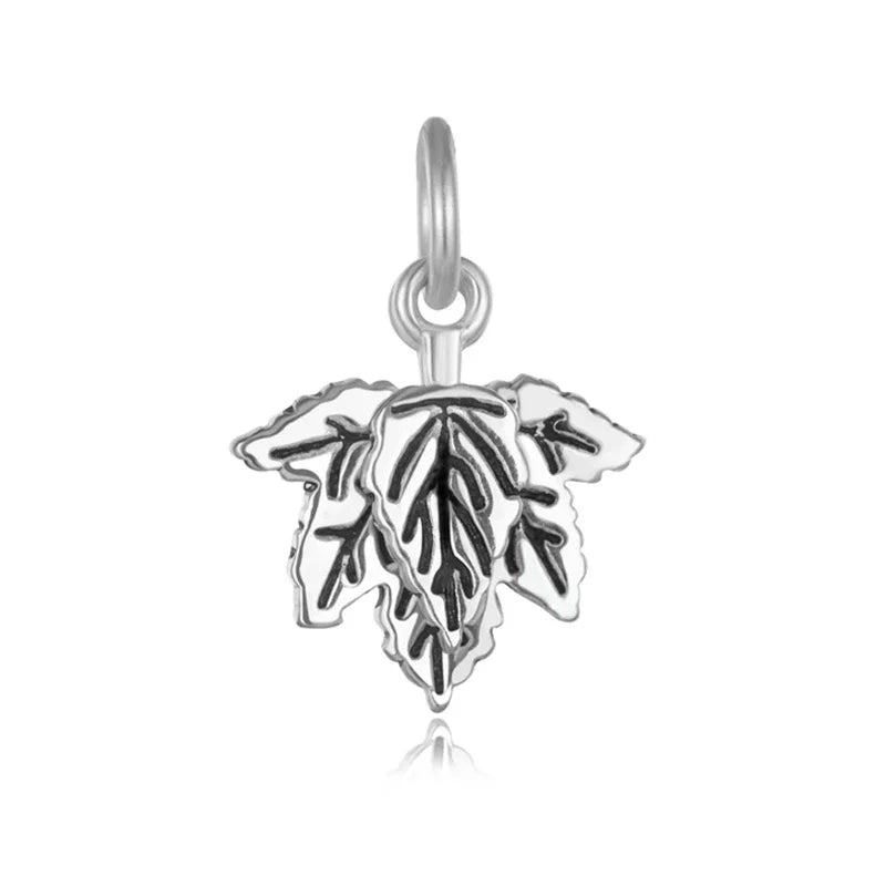 Double Maple Leaf Charm Pendant DZ136