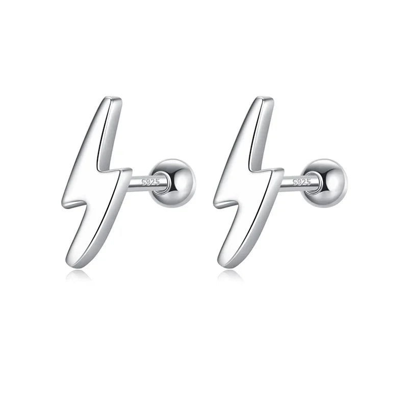 Fashion Sweet Lightning Screw Stud Earrings DB077