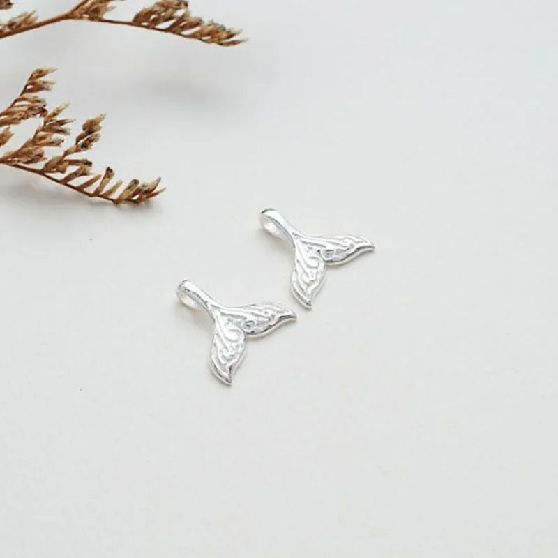 Mermaid Tail Charm Pendant DIY Accessories HY077