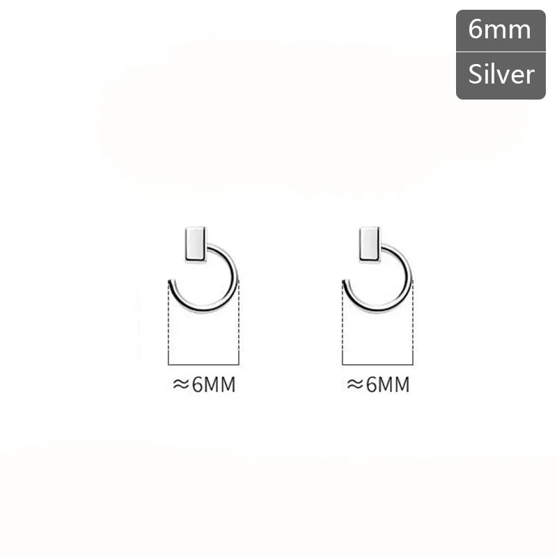 Fashion Sweet Mini Square Charm Stud Earrings DA2019