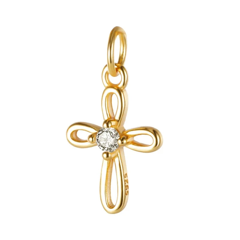 Cross Pendant Handmade DIY Accessories HY561