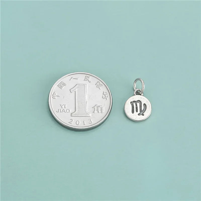 12 Constellation Pendant DIY Necklace Bracelet Accessories DZ631