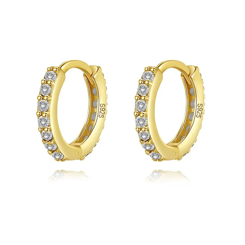 Colour Zircon Hoop Earring DA2716
