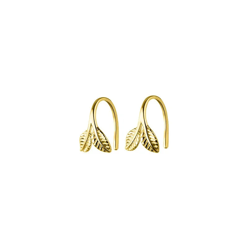 Sweet Leaf Chic Branch Stud Earrings DA2642